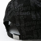 BOY LOGO PATTERNED CAP BLACK【B223N9000402】